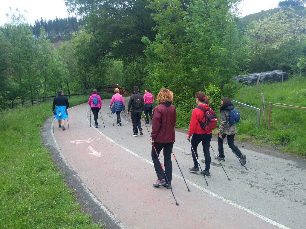 Estudios de la salud y la marcha nórdica
