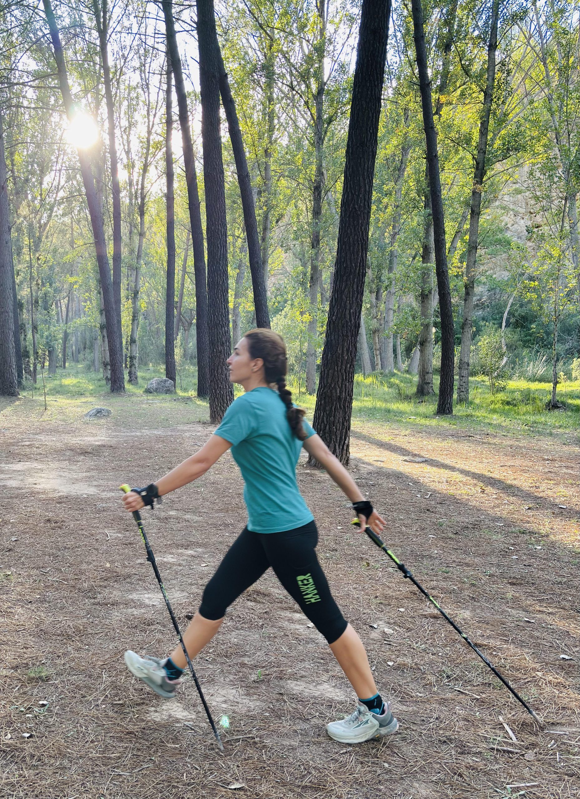 marcha nórdica y la salud en Valencia
