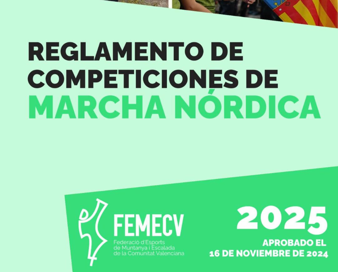 reglamento de marcha nórdica en Valencia